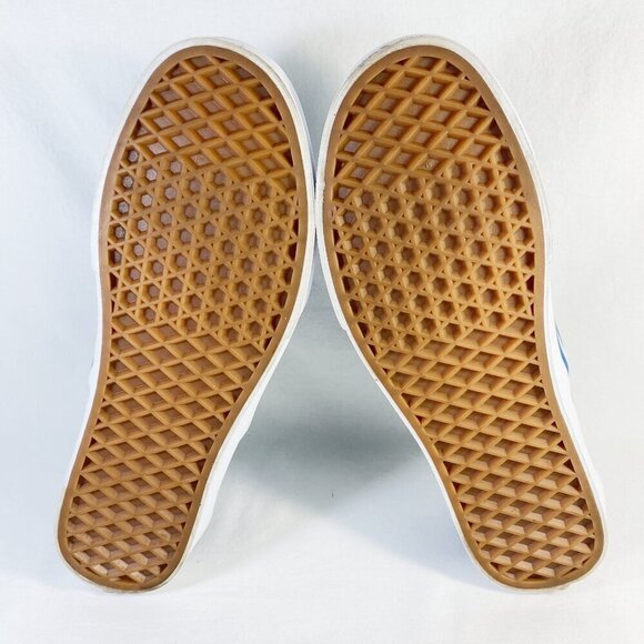 Vans Unisex Slip-On Casual Sneakers – Blue, Women’s Size 8.5 - Picture 7 of 8